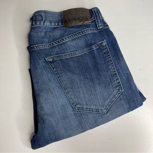 EXPRESS Mens Jeans Size 33x30 Darkwash Denim‎